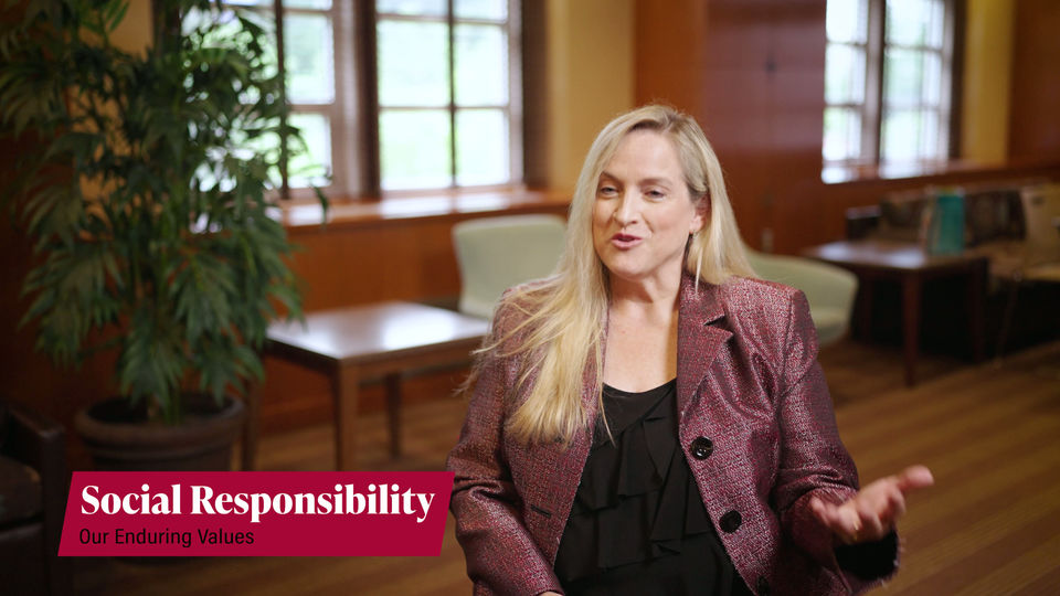 Our Enduring Values: Social Responsibility